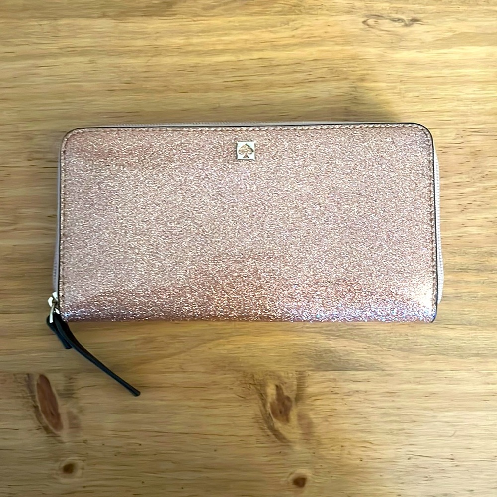 Brand new Kate a spade glitter wallet
